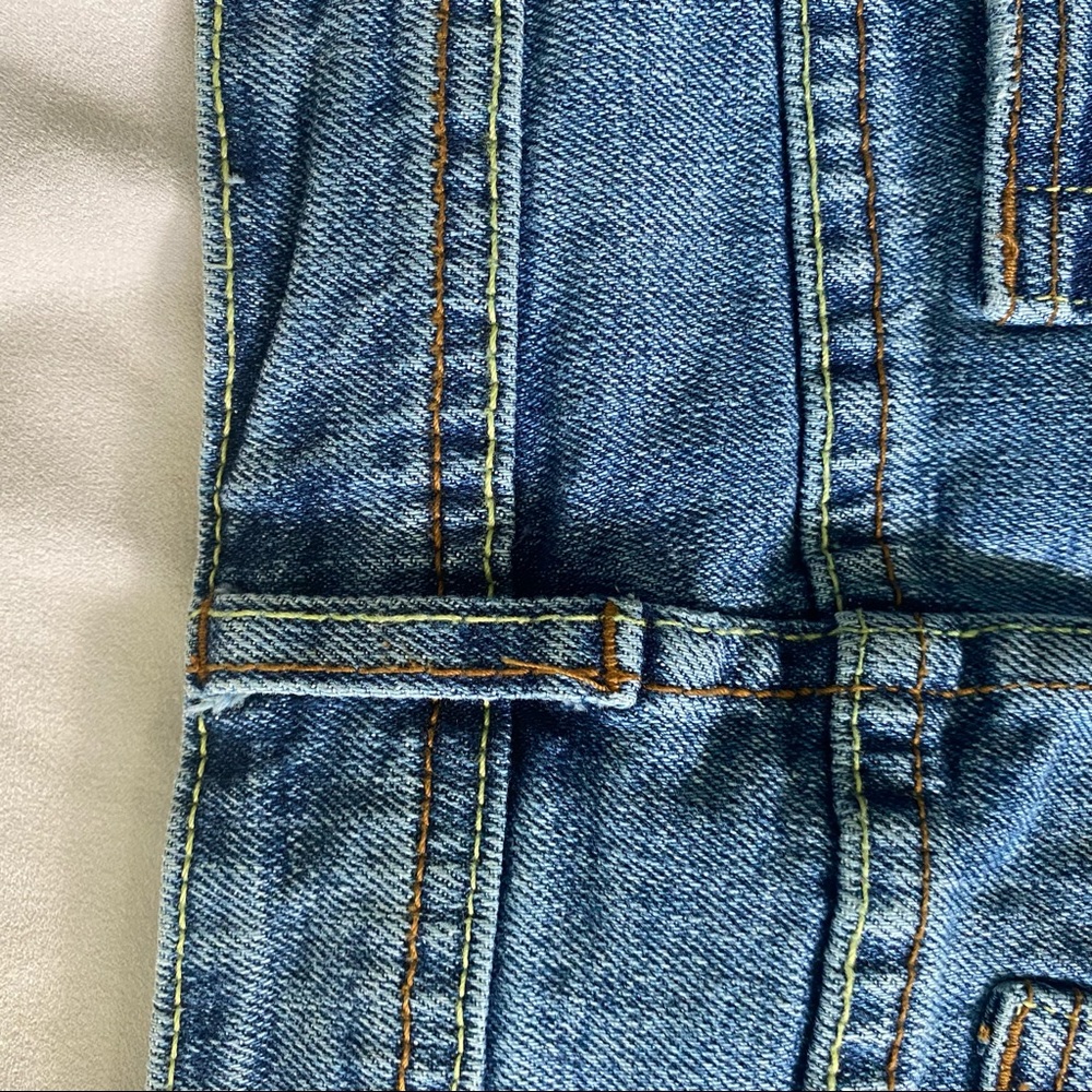 🌈Moto Denim Split Skirt - Picture 6 of 16